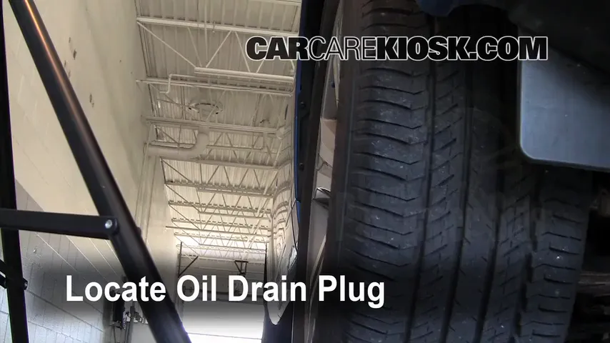 2008 Toyota Highlander Sport 3.5L V6 Oil Change Oil and Oil Filter